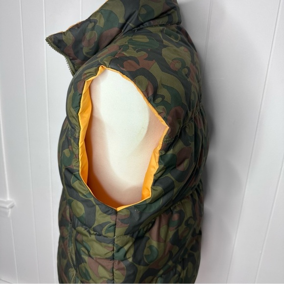 Shady Ltd Camo Reversible DOWN Insulated Puffer Vest - Picture 7 of 12